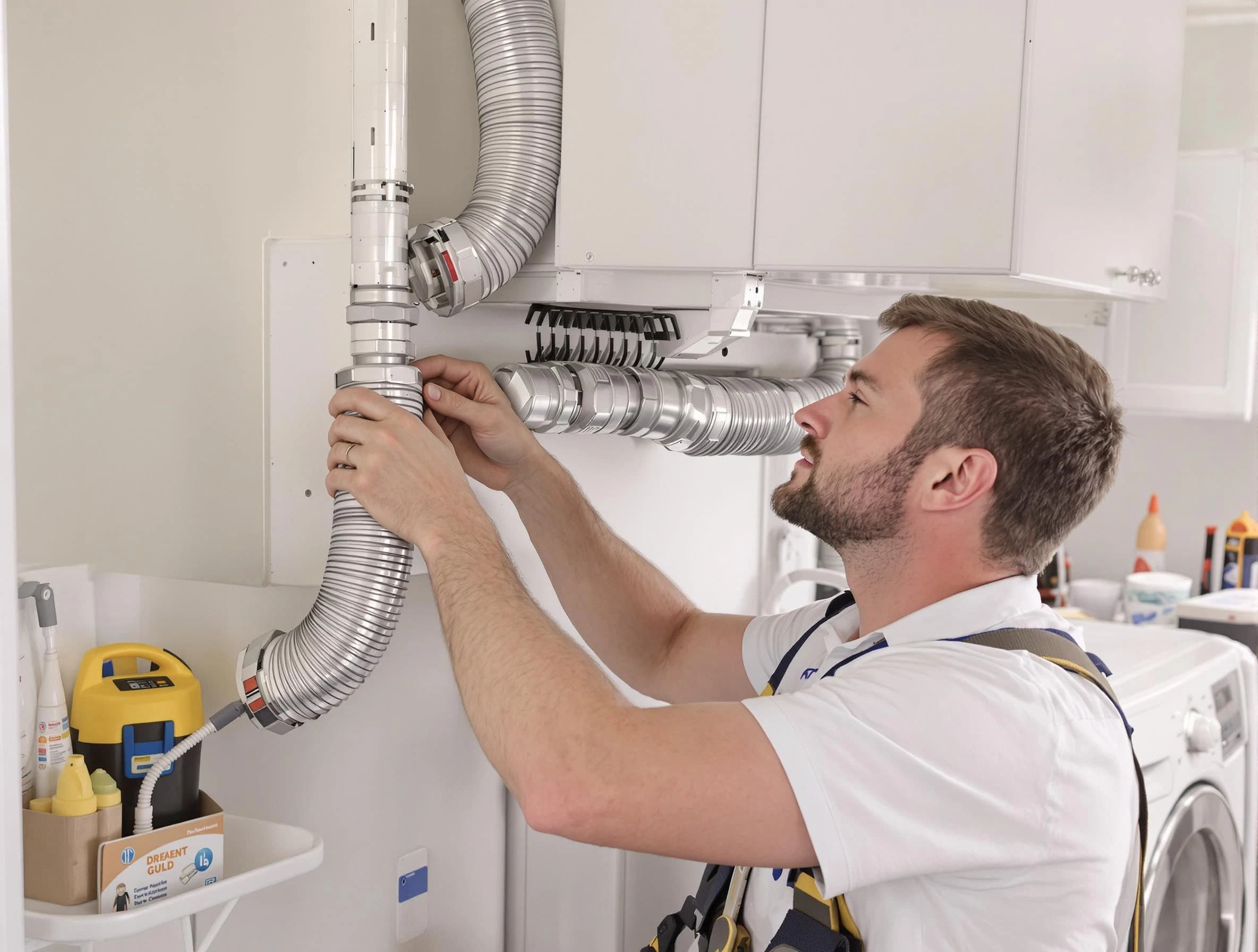 Professional dryer vent repair and installation by North Druid Hills Dryer Vent Cleaning in North Druid Hills