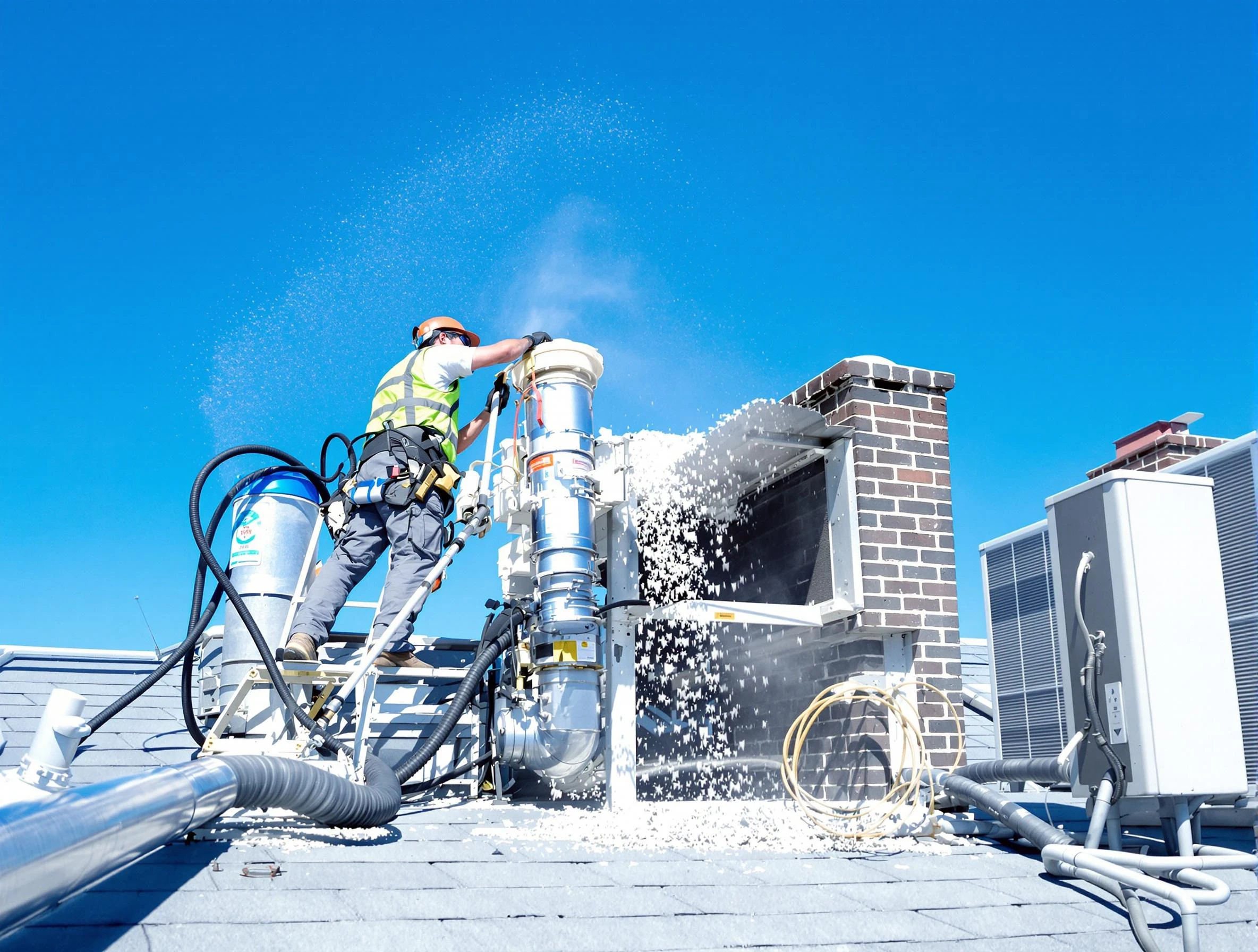 Expert roof dryer vent cleaning by North Druid Hills Dryer Vent Cleaning in North Druid Hills